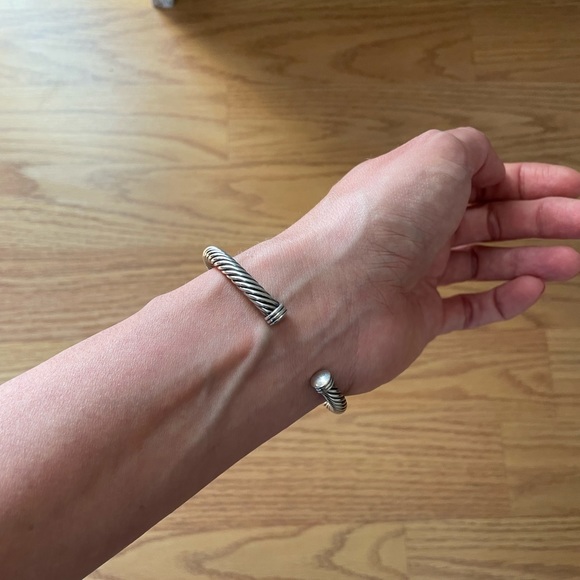 David Yurman Cuff bracelet silver and gold